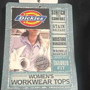 Dickies Women's Workwear Top - black
